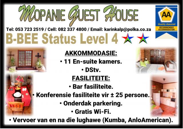 MOPANIE GUESTHOUSE