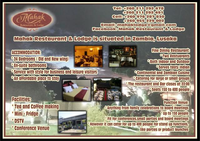 Mahak Restaurant & Lodge