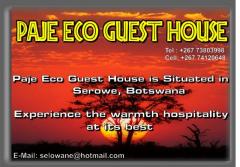 PAJE ECO GUEST HOUSE