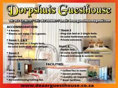 De Aar Guesthouse / Dorpshuis Guesthouse