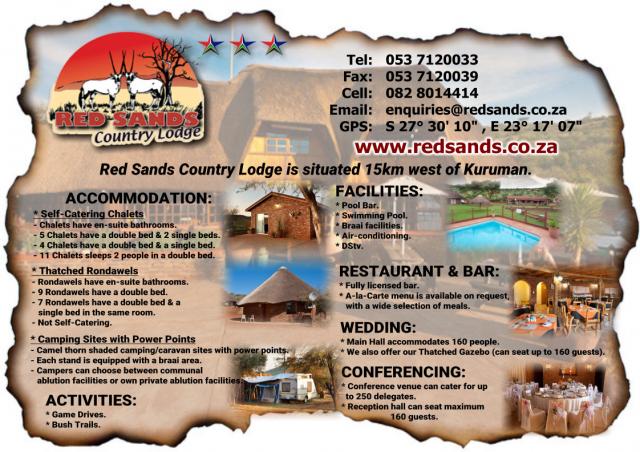 Red Sands Country Lodge