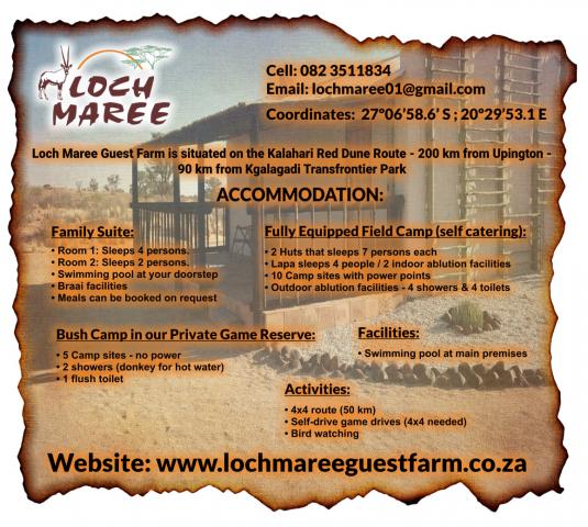Loch Maree Guest Farm & Field Camp