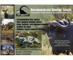 Boesmanskraal Hunting Safaris
