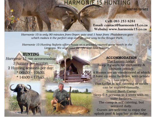 Harmonie 15 Hunting