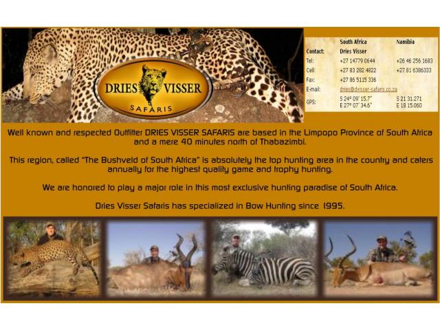 Dries Visser Safaris