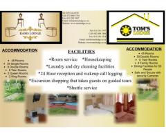 Toms Lodge & Rams Lodge
