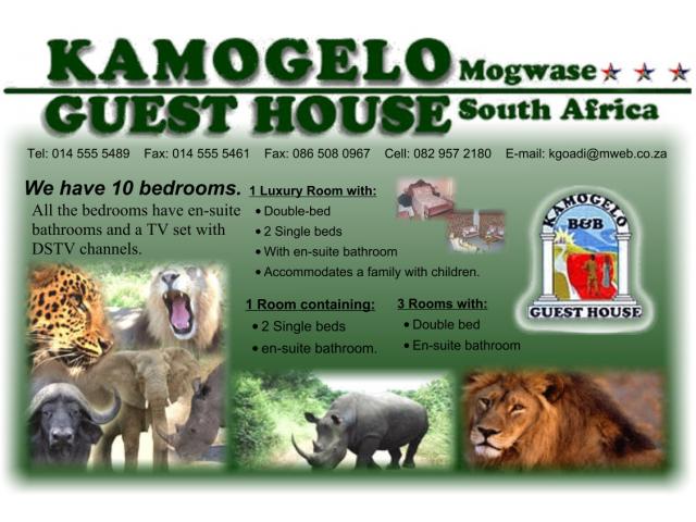 Kamogelo Guest House