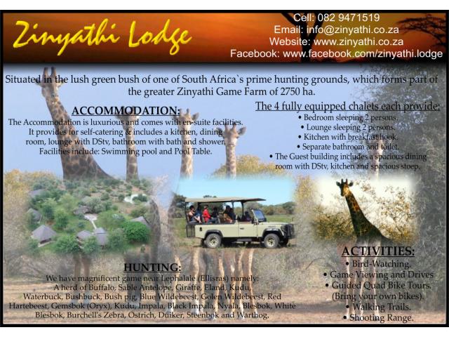 Zinyathi Lodge