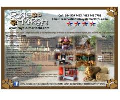 Royale Marlothi Safari Lodge