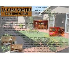 LA CASA NOSTRA GUEST HOUSE