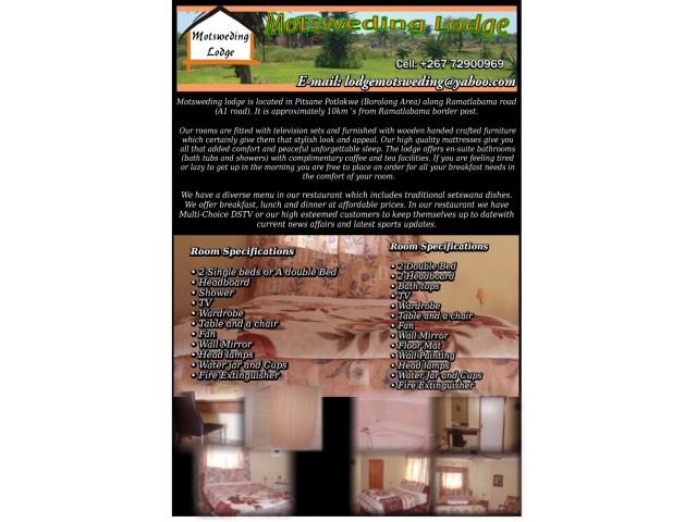 Motsweding Lodge