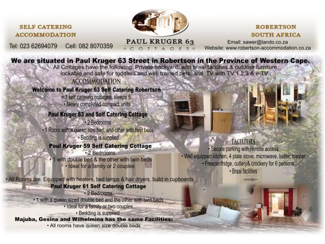 Paul Kruger 63 Cottages