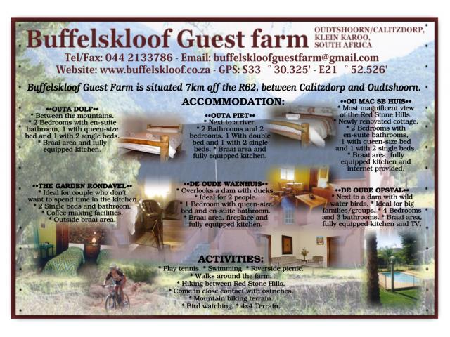 Buffelskloof Guestfarm