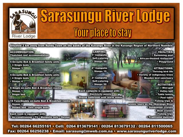 Sarasungu River Lodge