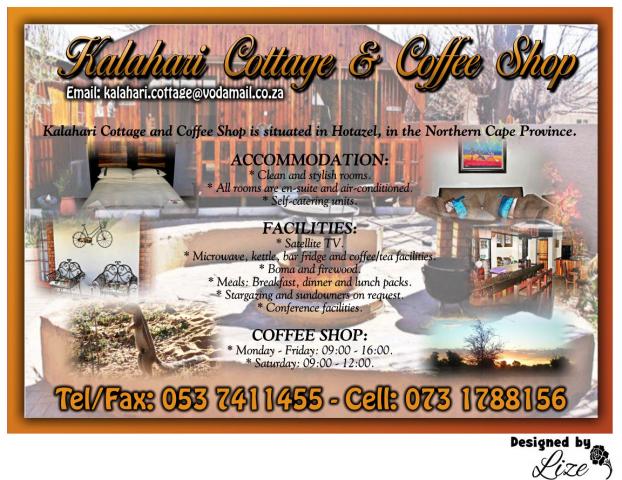 Kalahari Cottage & Coffee Shop