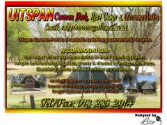 Uitspan Caravan Park, Rest Camp + Accommodation