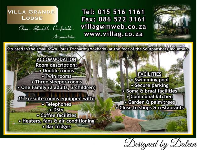 Villa Grande Lodge
