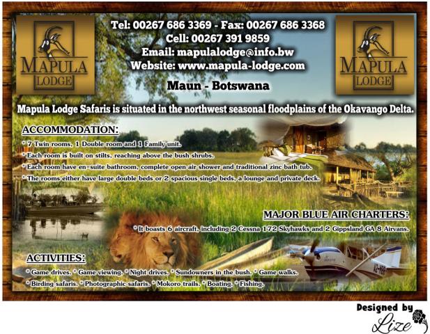 Mapula Lodge Safaris