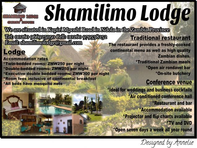 Shamilimo Lodge