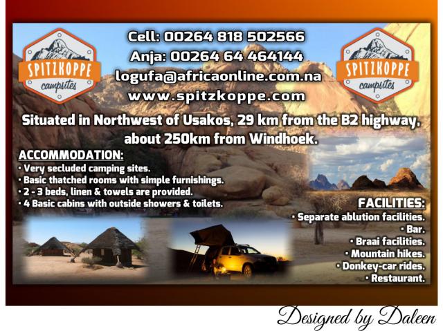 Spitzkoppe Campsite