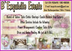 B` Exquisite Events