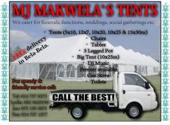 MJ Makwela`s Tents