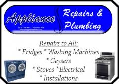 Appliance Repairs & Plumbing