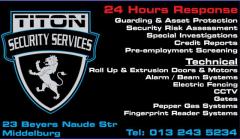 TITON SECURITY & INVESTIGATION SERVICES