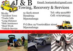 J & B Towing, Recovery & Services