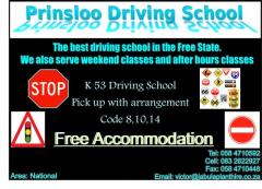 Prinsloo Driving School