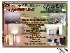 AZB Ceilings and Partinioning