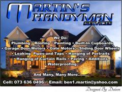 Martin's Handyman Services Martin's Handyman Services