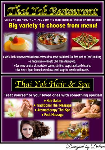 Thai Yok Restaurant / Thai Yok Hair & Spa