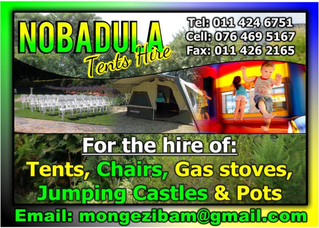 Nobadula Tents Hire