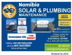 Namibia Solar & Plumbing Maintenance