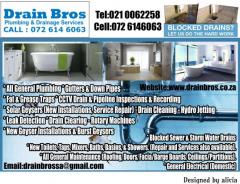 Drain Bros Plumbing & Drainage Services