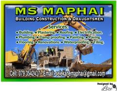 Ms Maphai Building Construction & Draughtsmen