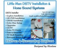 Little Man DSTV Installation & Home Sound Systems