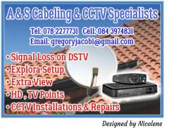A & S Cabeling & CCTV Specialists