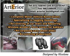 Arterior Auto Trimmers and Upholstery
