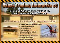 Rapse Trading Enterprise cc