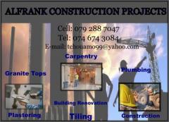 Alfrank Construction Projects