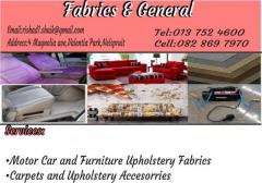 Fabrics & General