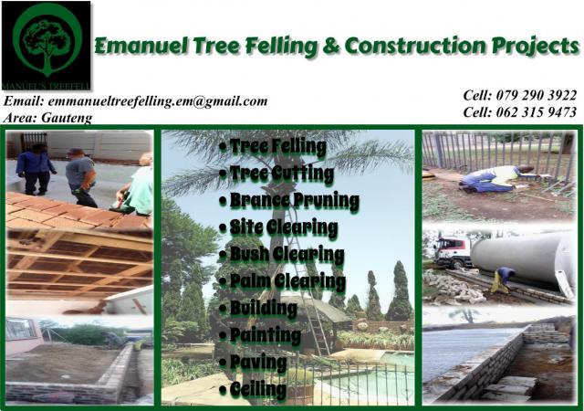 Emmanuel Tree Felling & Construction Projects