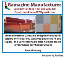 Gamazine Manufacturer