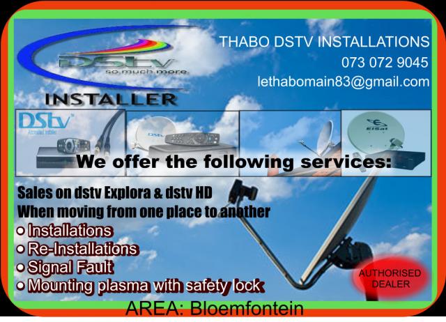 Thabo DSTV Installations Thabo DSTV Installations