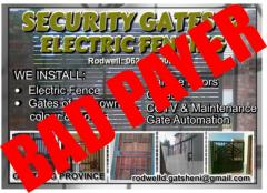Security Gates & Electric Fencing