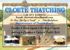 Cloete Thatching