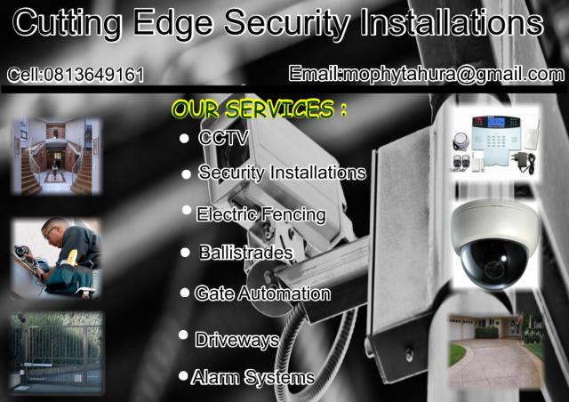 Cutting Edge Security Installations - Business Directory