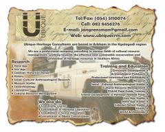 Ubique Heritage Consultants Pty Ltd